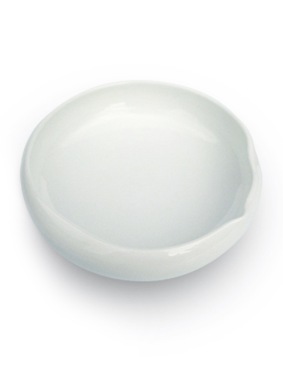 白磁なす浅型小鉢